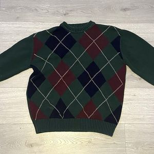 Dockers || Argyle Green Sweater